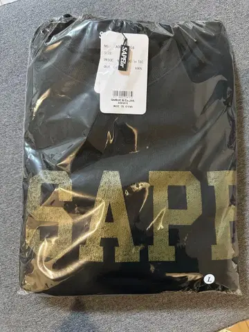 SAPeur 코튼 100% 트레이닝복 L 사이즈