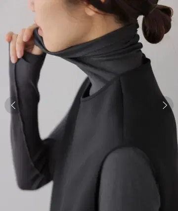 [ 새상품 미사용 ] 에밀리 위크 슈퍼120S 울 터틀넥