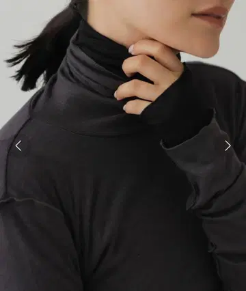 [ 새상품 미사용 ] 에밀리 위크 슈퍼120S 울 터틀넥