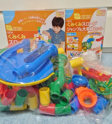 NEW 쿠미쿠미 슬로프 NEW 쿠미쿠미 슬로프 점프 & 대형 바퀴 세트
