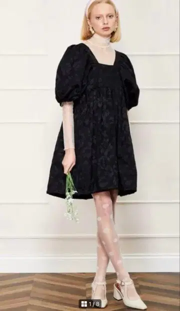 dreamsisterjane 자카드 튜닉 원피스