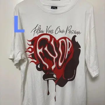 B'z FYOP 티셔츠 화이트 L