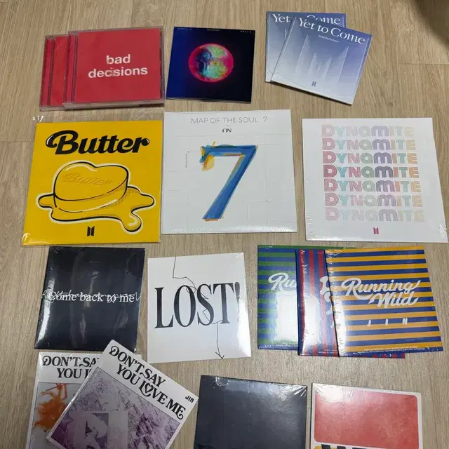 방탄 미개봉 싱글 CD/ 바이닐/[카세트테이프]