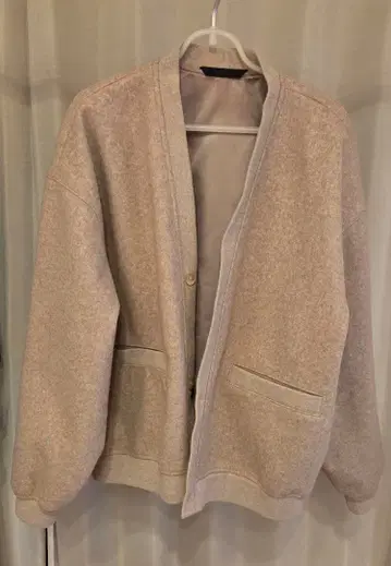 ZARA 베이지 아우터 블루종