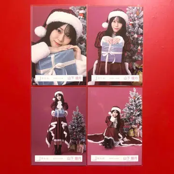 사쿠라자카46 브로마이드 야마시타 시즈키 2025년 산타 의상 컴프