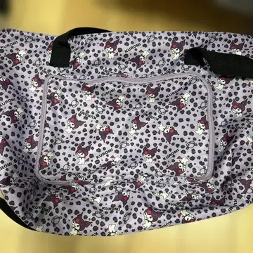 아베일 쿠로미 레오파드 무늬 토트백