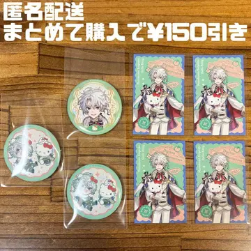 니지산지 무라쿠모 카게츠 산리오 폴라로이드 캔뱃지 랜덤 사진풍 카드