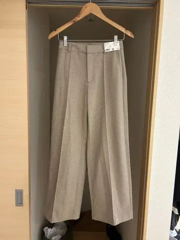 [ 새상품 ] UNIQLO 브러쉬드 저지 와이드 팬츠