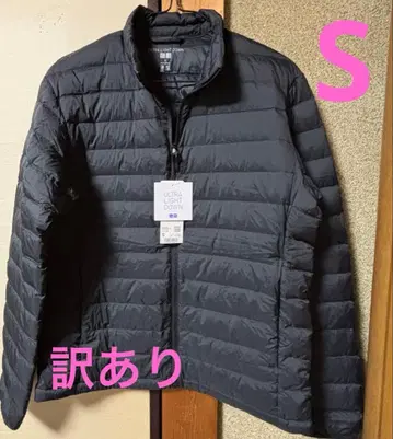 [택 포함 새상품] UNIQLO 울트라 라이트 다운 S 블랙 하자품