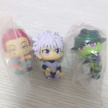 헌터헌터 스와라세타이 가챠가챠 히소카 키루아 메르엠 3세트