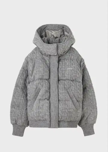 [ 택 포함 새상품 ] thetoe SHARD KNIT DOWN