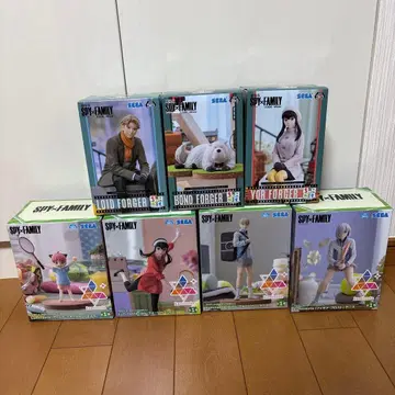 SPY x FAMILY 피규어 7체 세트 SEGA