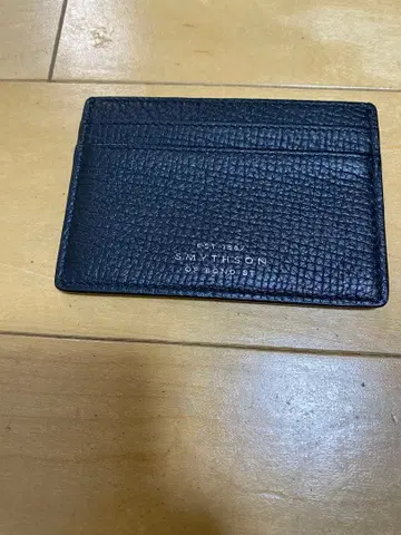 SMYTHSON 블랙 카드 케이스