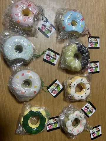 도넛 스퀴즈 키링