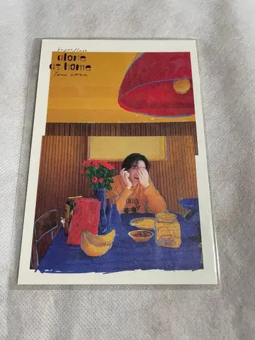 미개봉 새상품 후지이 카제 Alone at home 엽서