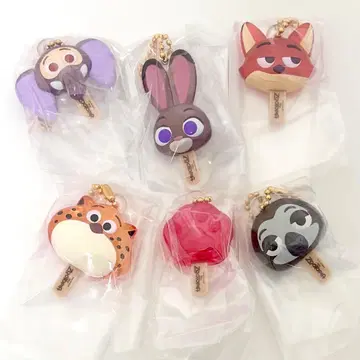 주토피아 아이스캔디 참 컴플리트 6세트