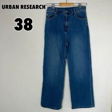 URBAN RESEARCH 어반 리서치 스트레치 세미 와이드 데님 팬츠