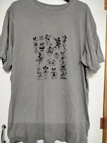 베이직 에디션 올 미키마우스 빈티지 티셔츠