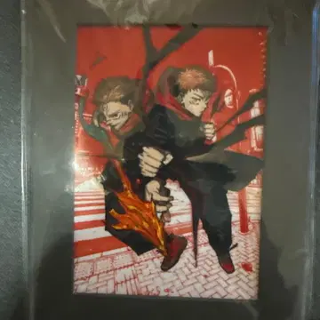 주술회전 자수 아트