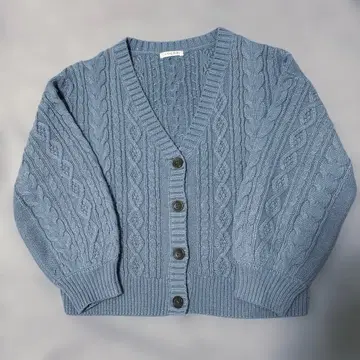 케이블 짜임 가디건 S