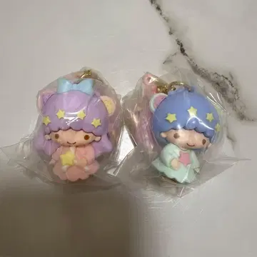 리틀트윈스타 시크릿 키링 별이 빛나는 밤의 엔젤 키키라라