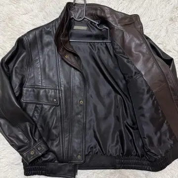 [컨디션 최상] WIND ARMOR 라무 가죽 자켓 블루종