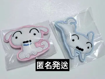 짱구는 못말려(크레용 신짱) 누이핀 아플리케 배지 시로