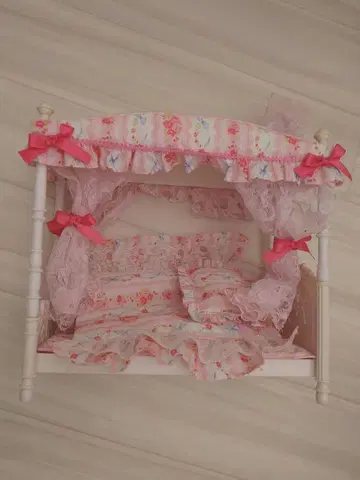 리카짱 공주 가구 침대