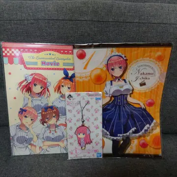 [ 5등분의 신부 ] 오리지널 프레임 우표 세트 / 참/클리어 파일