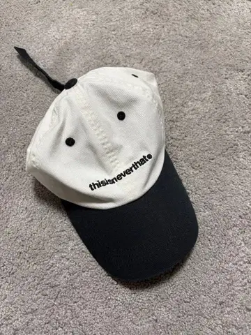 thisisneverthat 야구 모자 화이트/블랙