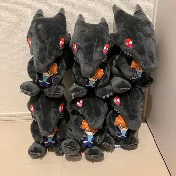 유희왕 안고 다니는 봉제 인형 붉은 눈의 흑룡 6체 세트! 1