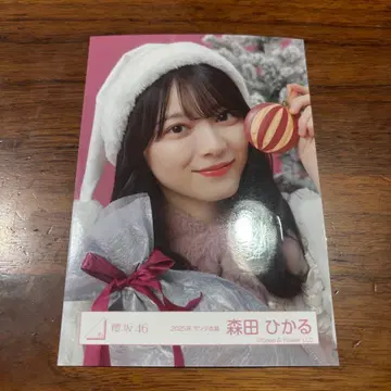 사쿠라자카46 모리타 히카루 브로마이드 산타 의상 요리