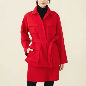 S 시빌라 / 사파리 자켓 빨간색