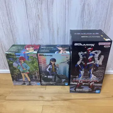 BANDAI 기동전사 건담 지크 액스 피규어 3체 세트