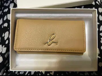 에네스베 가죽 키케이스 Agnes b