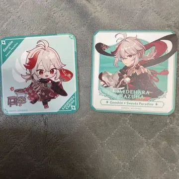 원신 카에데하라 카즈하 스이파라 코스터 2장