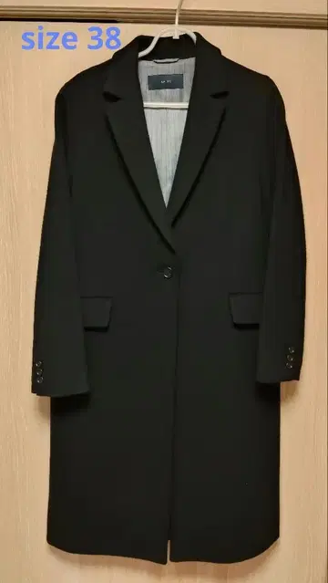 SHIPS 체스터 코트 38 네이비