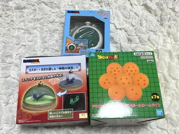 드래곤볼 룸 라이트 2점, 레이더형 스피커 1점 세트 판매