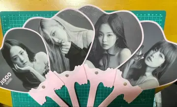 BLACKPINK 4장 부채 세트
