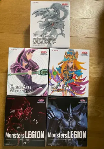 유희왕 듀얼몬스터즈 피규어 5점