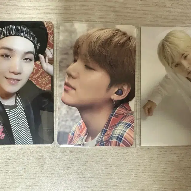 방탄 슈가 민윤기 포카