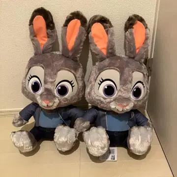 주토피아 슈퍼 라지 봉제 인형 주디 2체 세트! 1