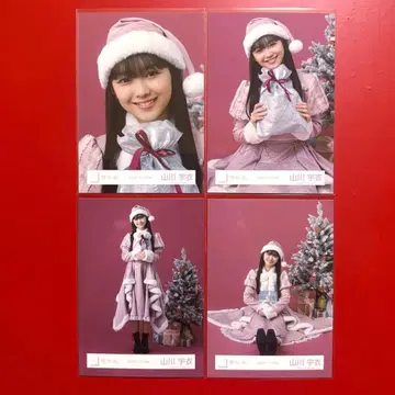 사쿠라자카46 브로마이드 야마카와 우이 2025년 산타 의상 컴프