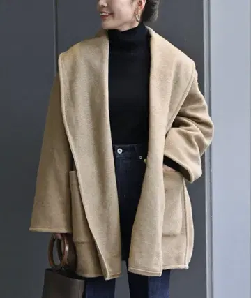 라이너 포함 슬리버 착용 코트