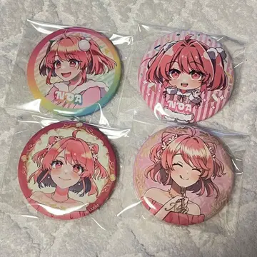 컬러풀피치 캔뱃지 노아 4종 세트 카라피치 푸피파