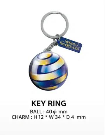 BUMP OF CHICKEN sphery rendezvous 키링