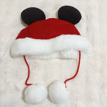 미키 귀 달린 산타 모자 2024년 크리스마스 한정판