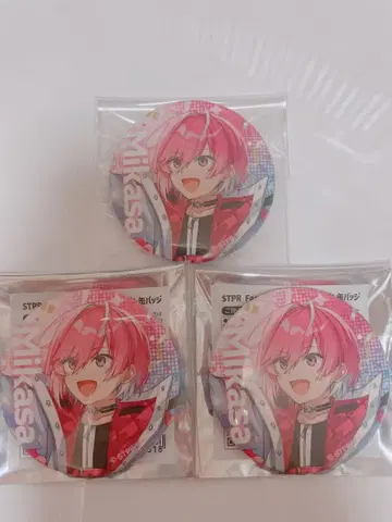 미카사 군 스토페스 캔뱃지