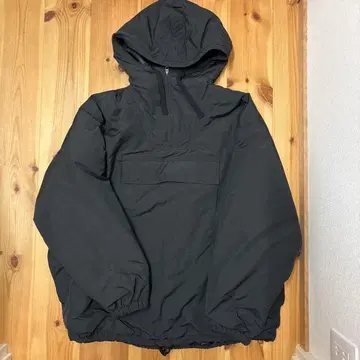 HINSON 블랙 자켓 M 아노락 후드티