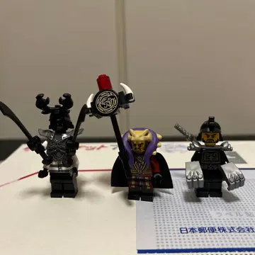 레고 닌자고 미니 피규어 카로프 마스터 첸 코즈 장군